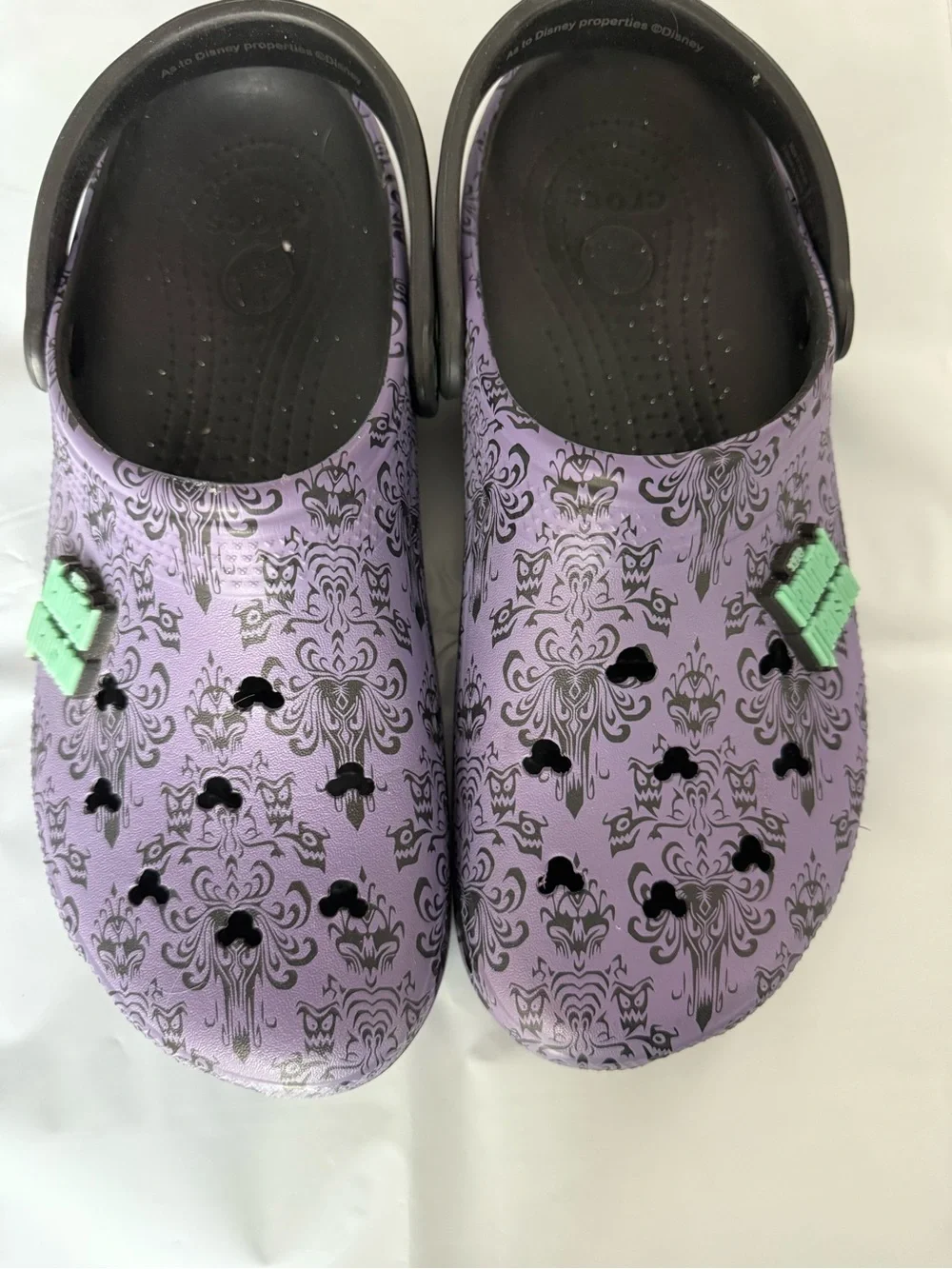 CROCS Men’s size 12 Disney Haunted Mansion Crocs